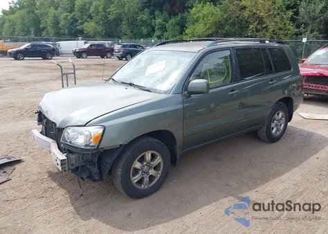 2005 Toyota Highlander V6 из США, поврежденный, VIN JTEDP21A450083631